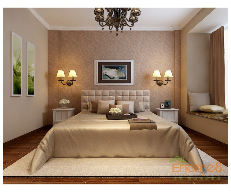 大美天第主臥裝修效果圖1