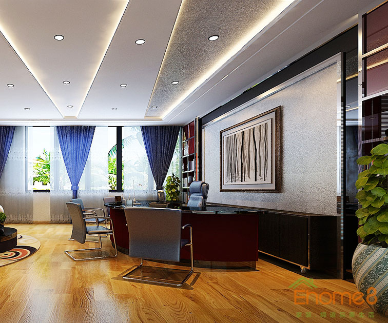 現代風辦公室裝修效果圖1123456