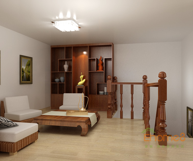 172㎡躍層法式風格休閑處裝修效果圖