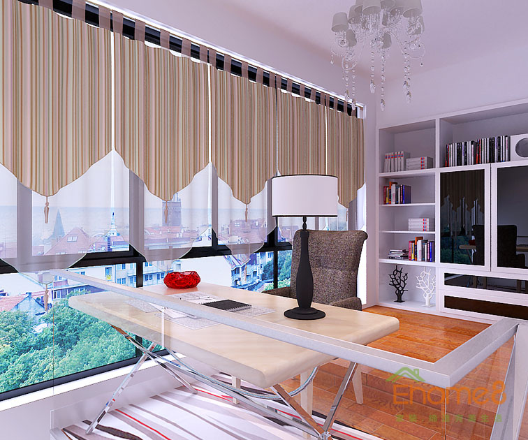 后現(xiàn)代風(fēng)格書(shū)房效果圖.jpg